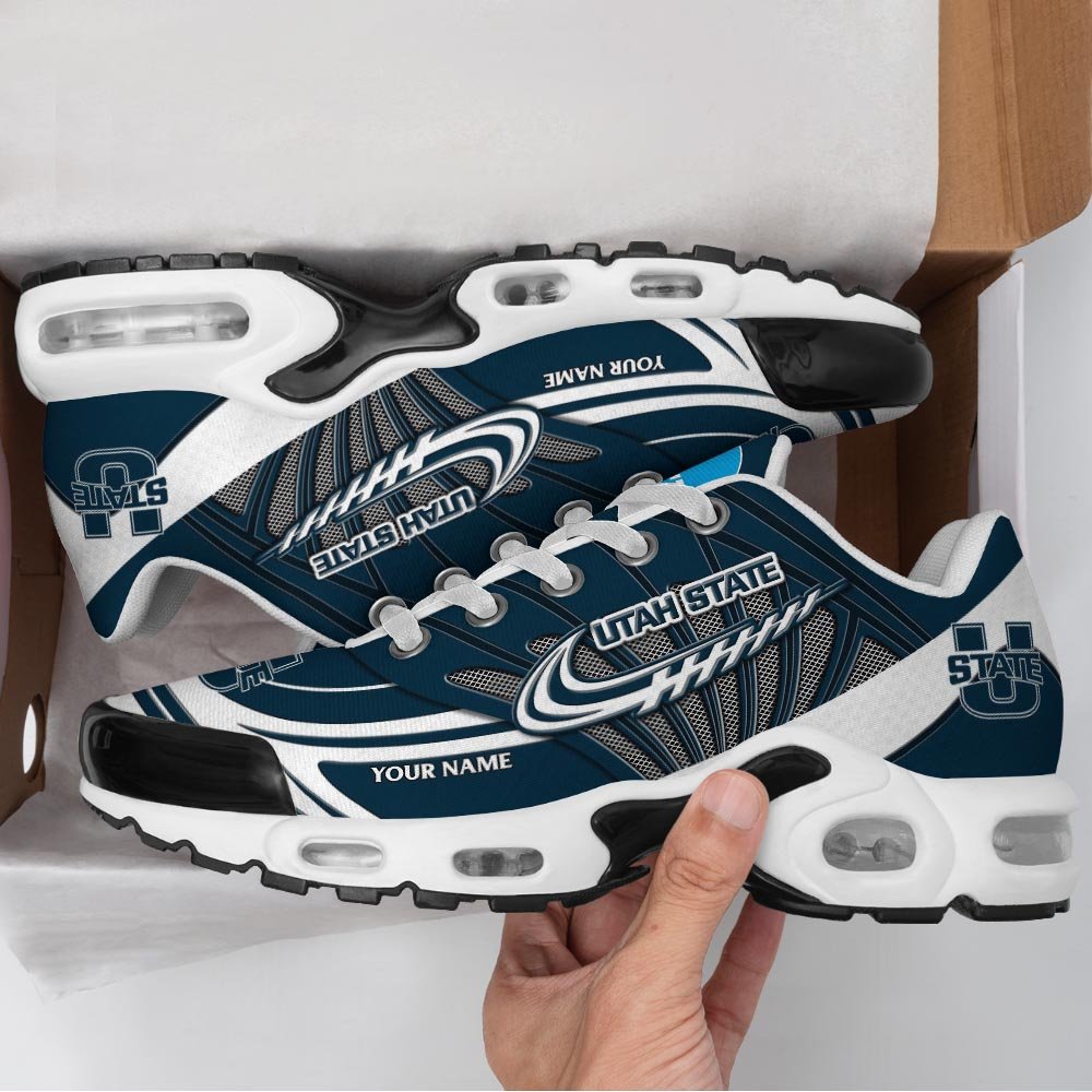 Utah State Aggies TN Shoes 2025 Version Custom Your Name, Shoes For Sport Fans, Gift For Fans ETRG-61594 Gallery Image