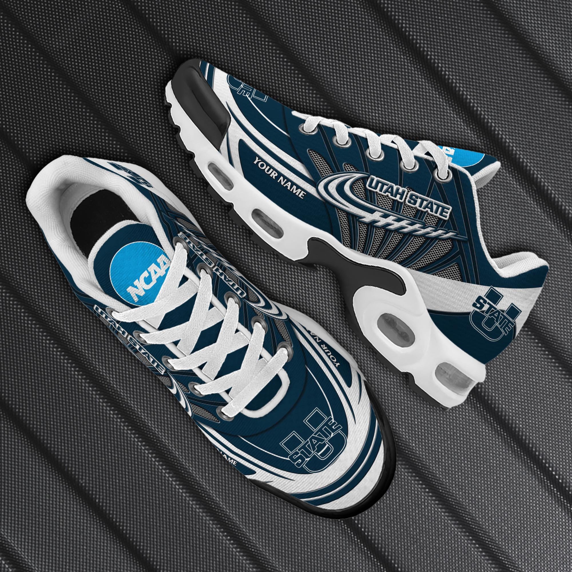 Utah State Aggies TN Shoes 2025 Version Custom Your Name, Shoes For Sport Fans, Gift For Fans ETRG-61594 Gallery Image