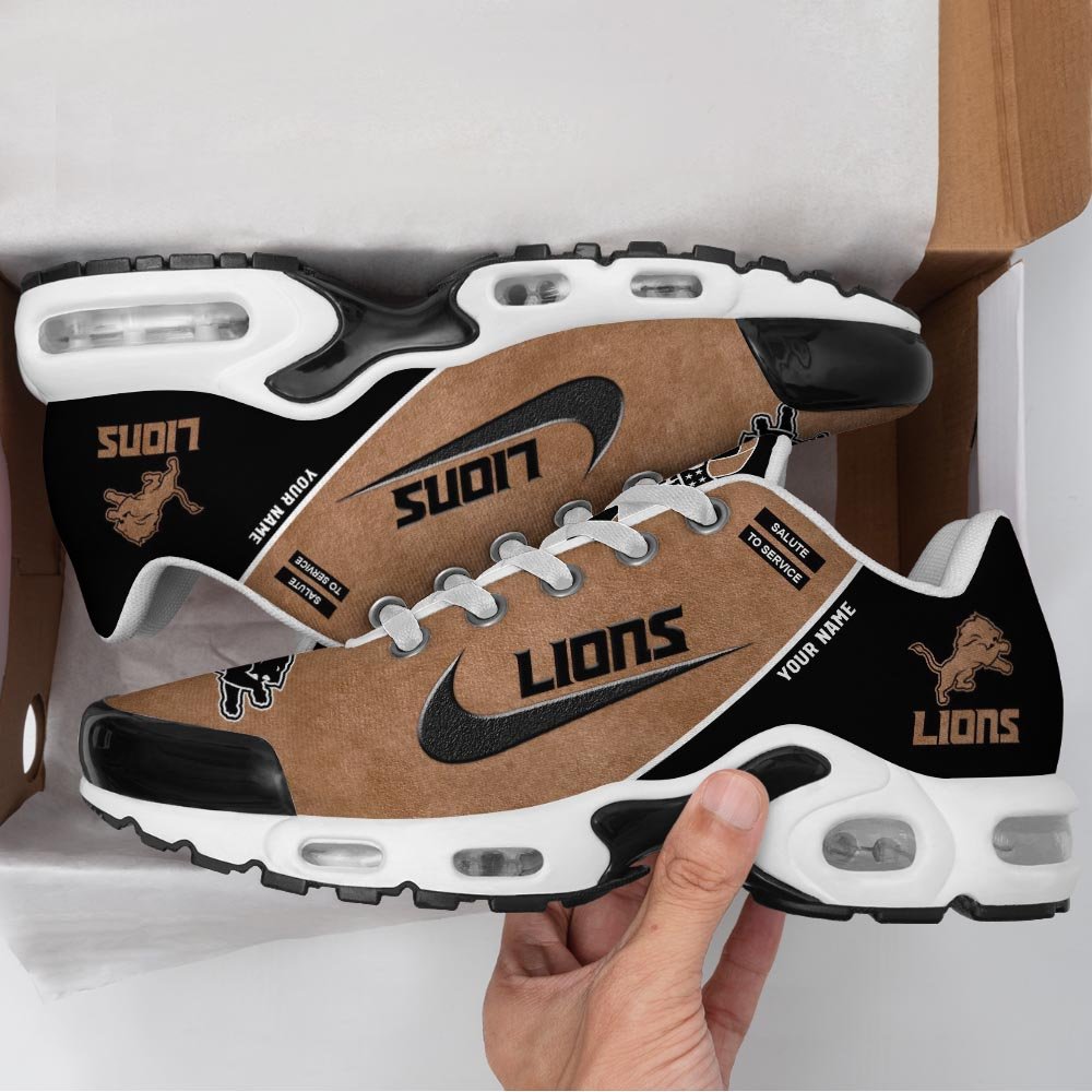 Detroit Lions TN Shoes 2025 Version Custom Name, Shoes For Football Fans, Fan Gifts ETRG-61623 Gallery Image