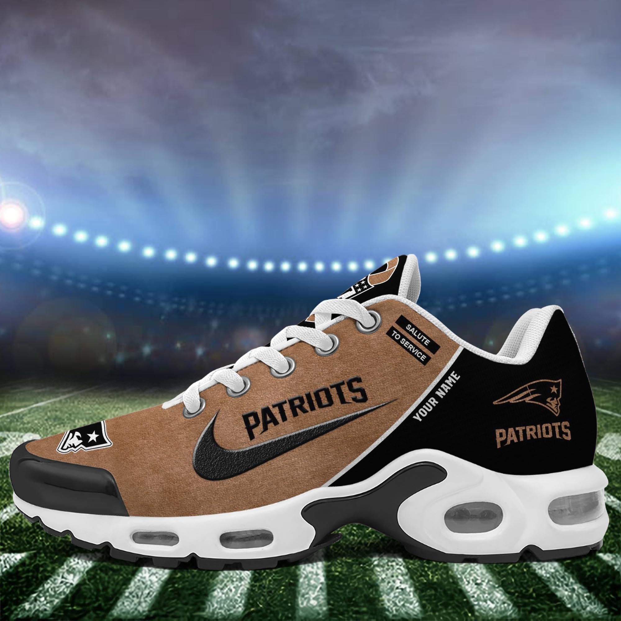 New England Patriots TN Shoes 2025 Version Custom Name, Shoes For Football Fans, Fan Gifts ETRG-61623 Gallery Image