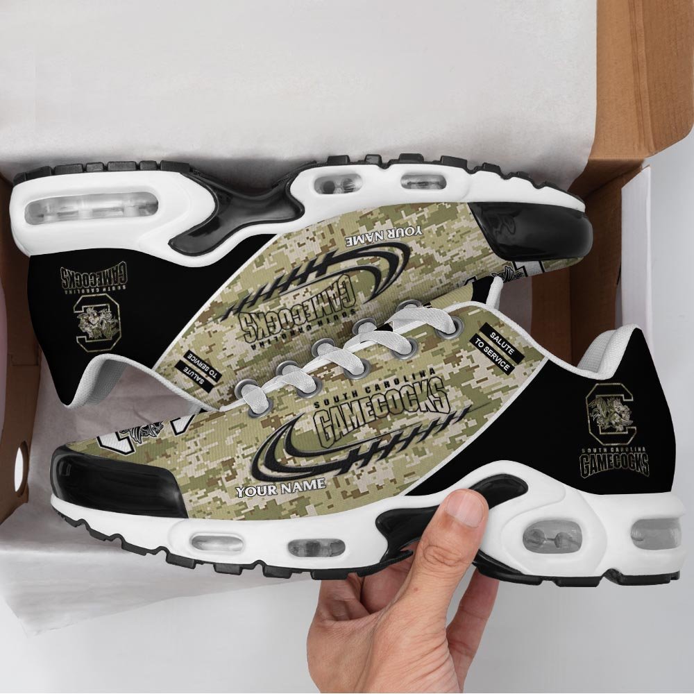 South Carolina Gamecocks TN Shoes 2025 Version Custom Name, Camouflage Shoes, Gifts For Football Lovers ETRG-61636 Gallery Image