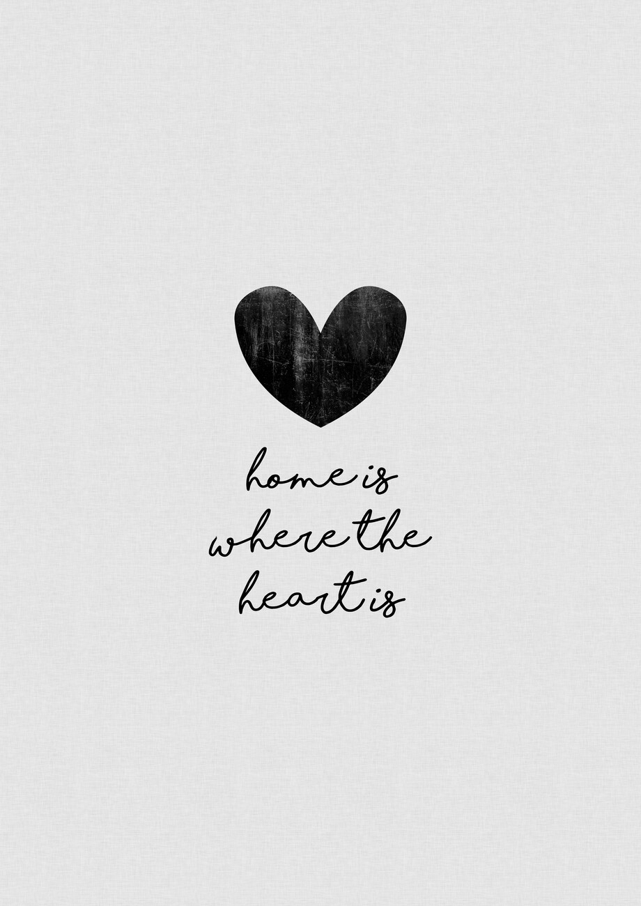 Ilustrare Home Is Where The Heart Is