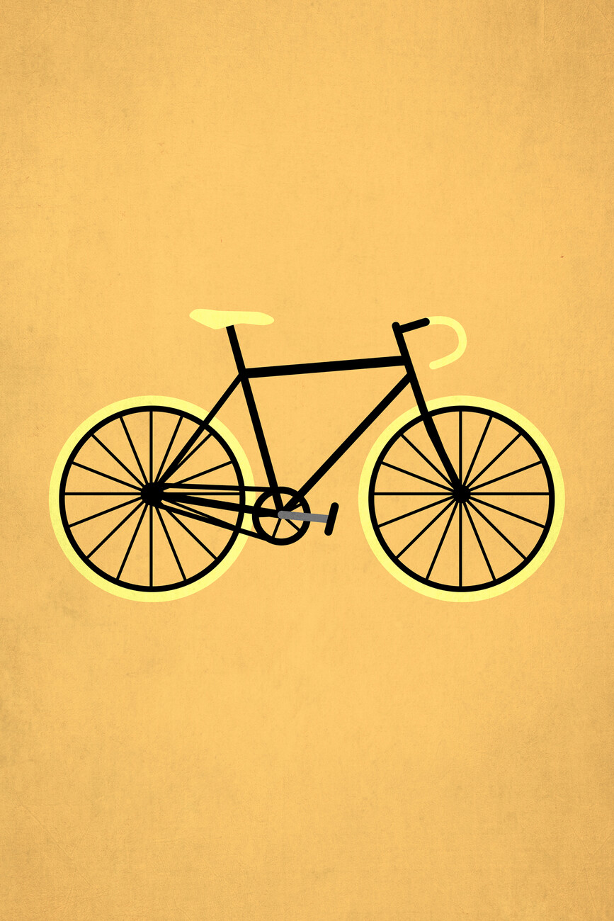 Illustration Bicycle Love