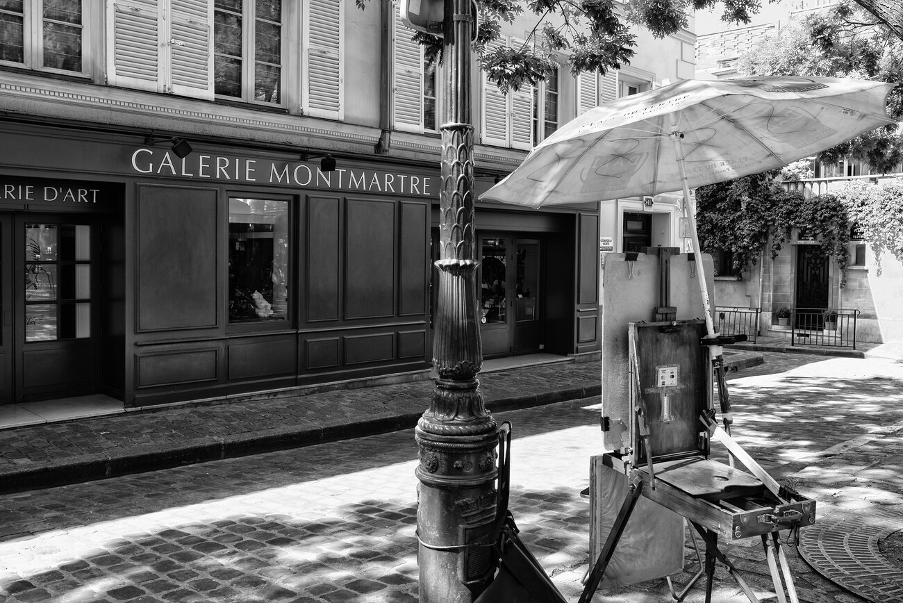 Photographie artistique Black Montmartre Galerie d Art