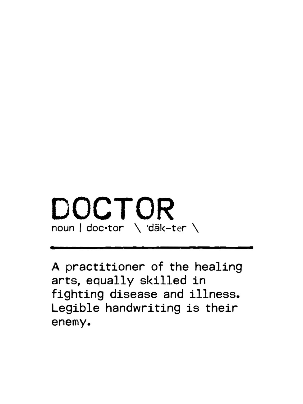 Illustration Quote Doctor