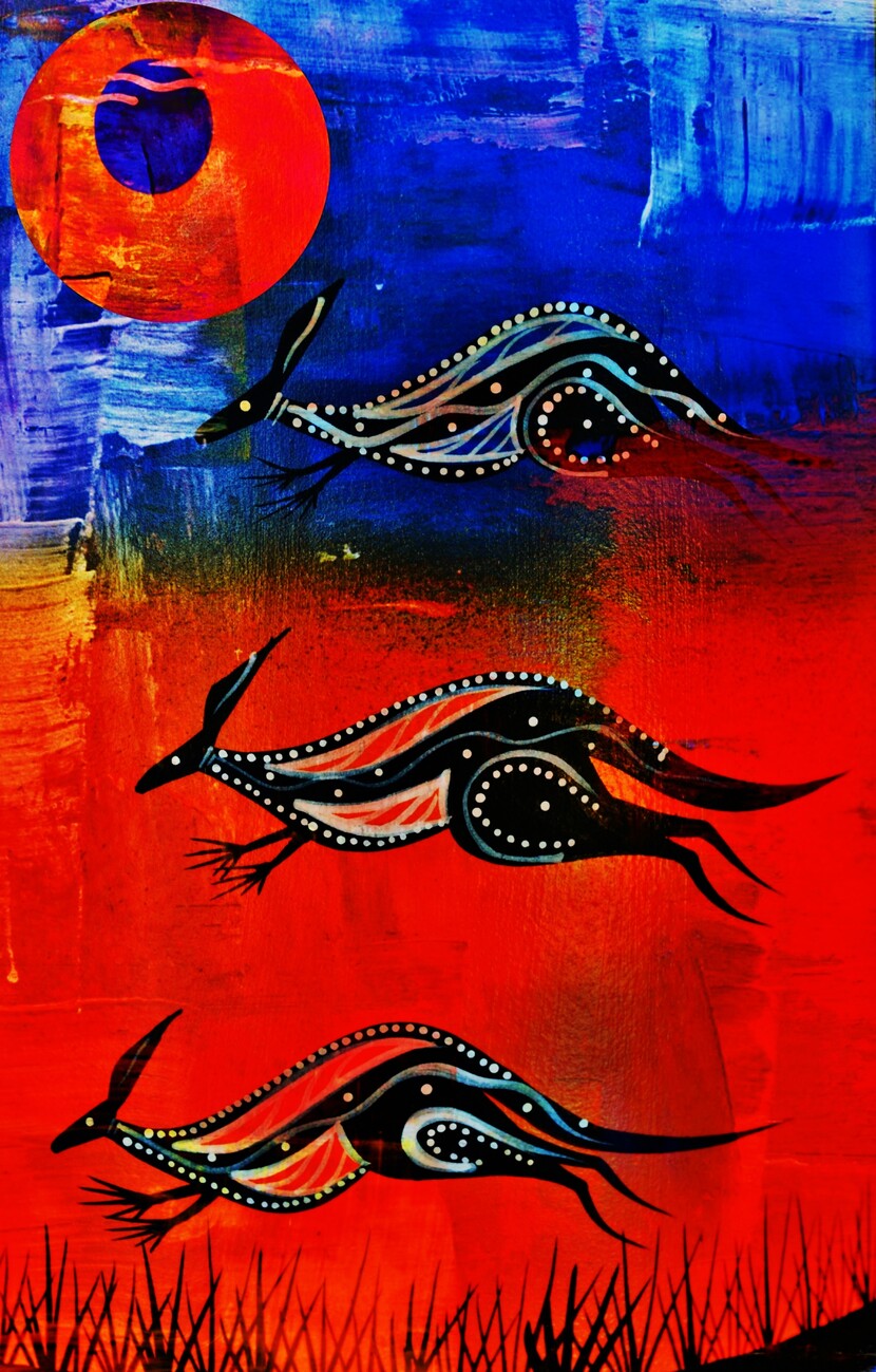 aboriginal dreamtime paintings