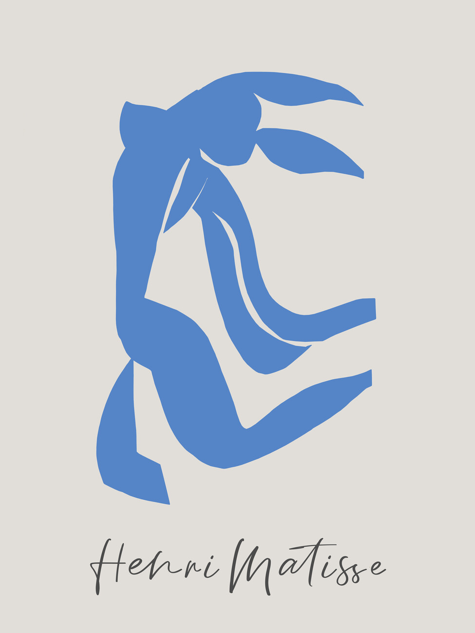 Wall Art Print | Henri Matisse - Blue Lady | Europosters