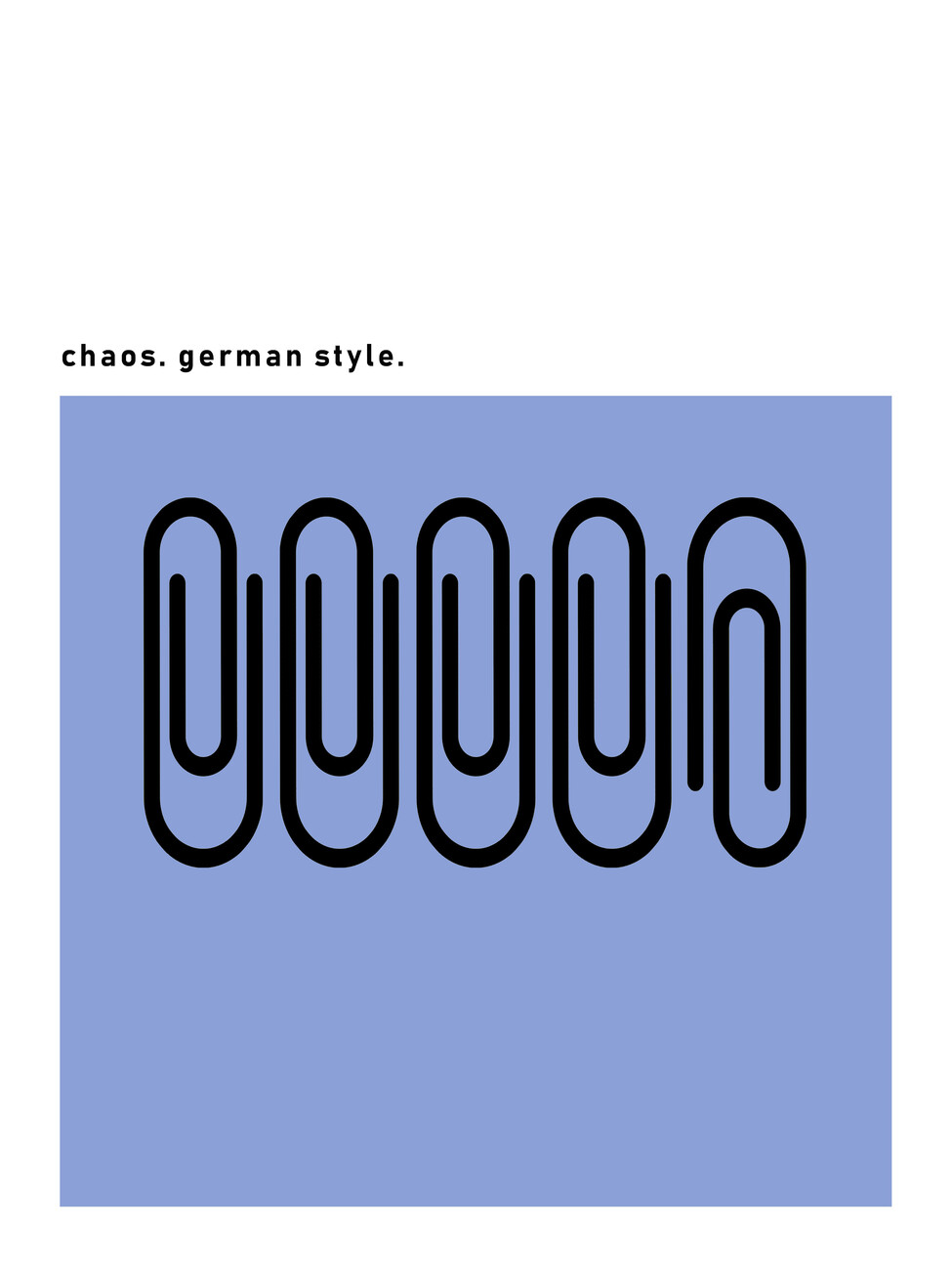 Illustration Chaos - German Style