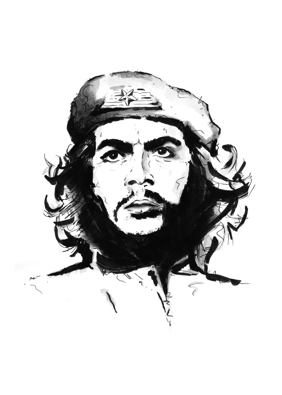 Wall Art Print, Deepforms - Che Guevara