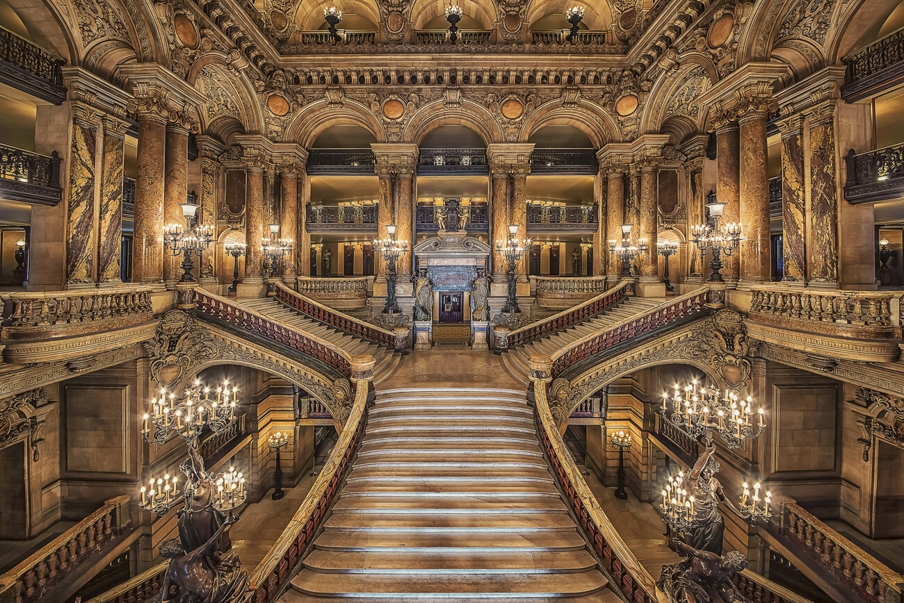 Luxury Royal Palace Hall Backdrop France Paris Opera House Palais Garnier  Galerie Versailles Gallery Wedding Portrait Background | avaelma.com