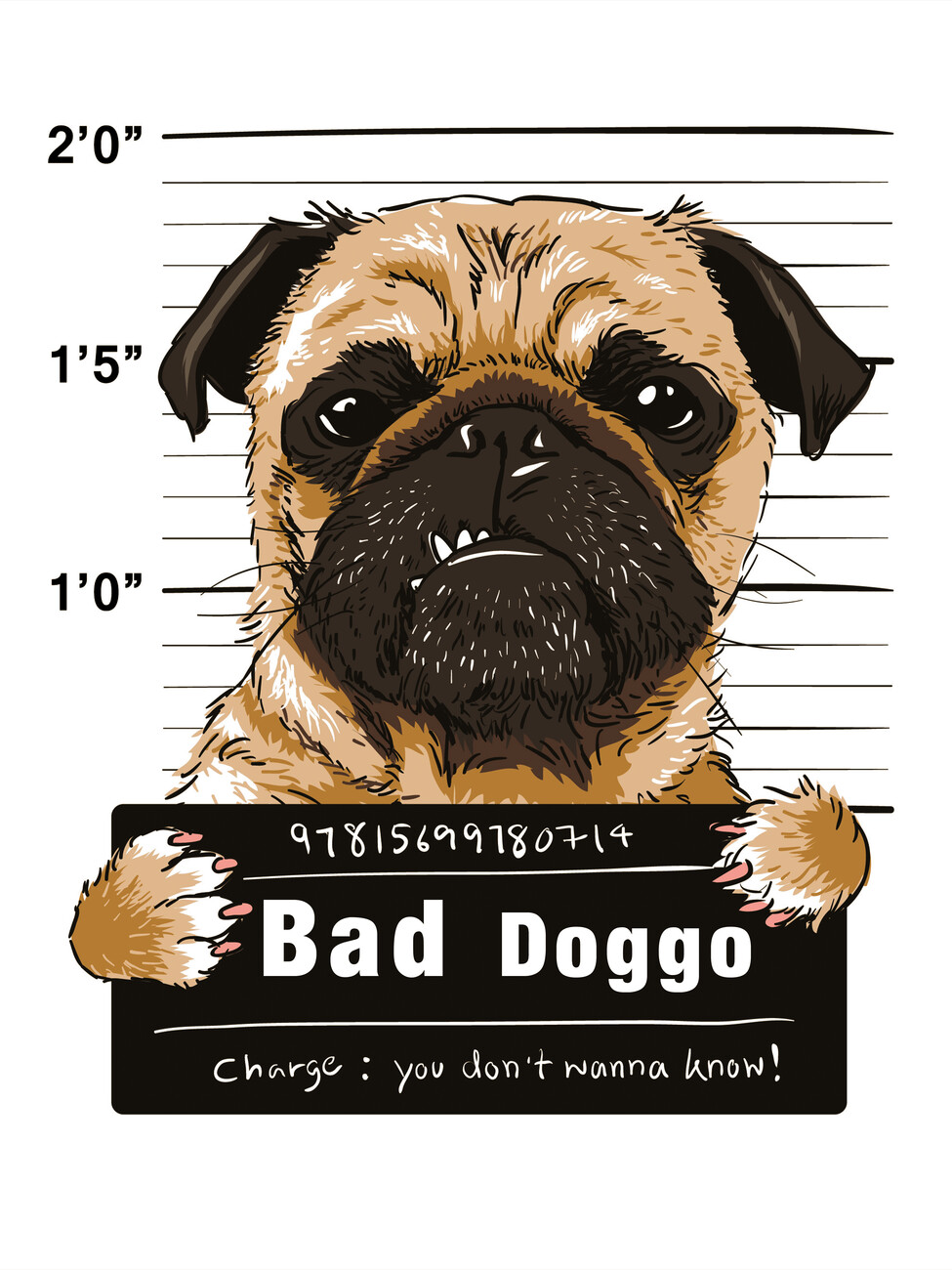 Mops Hund Lustig Hundebesitzer Spruch Geschenk' Sticker