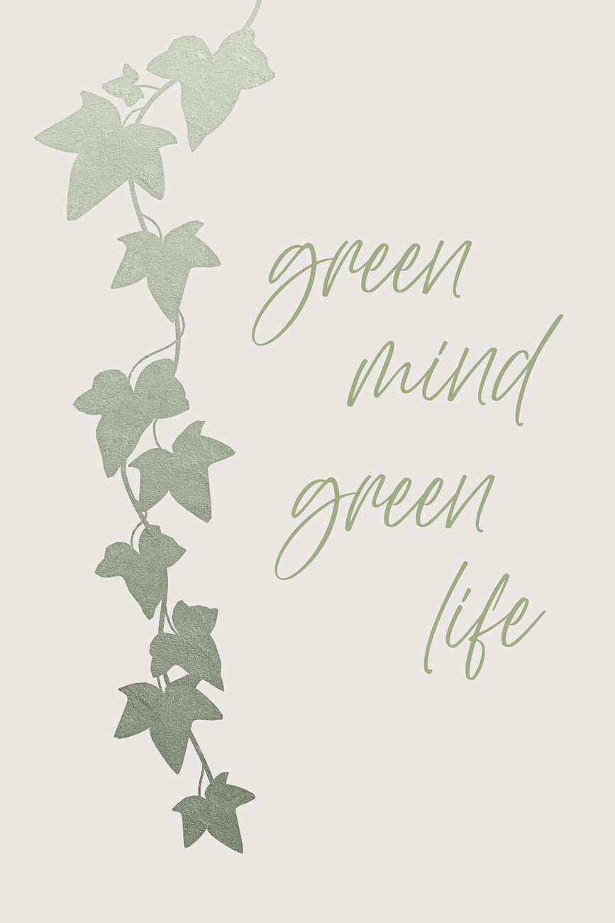Ilustrácia Green mind - Green life
