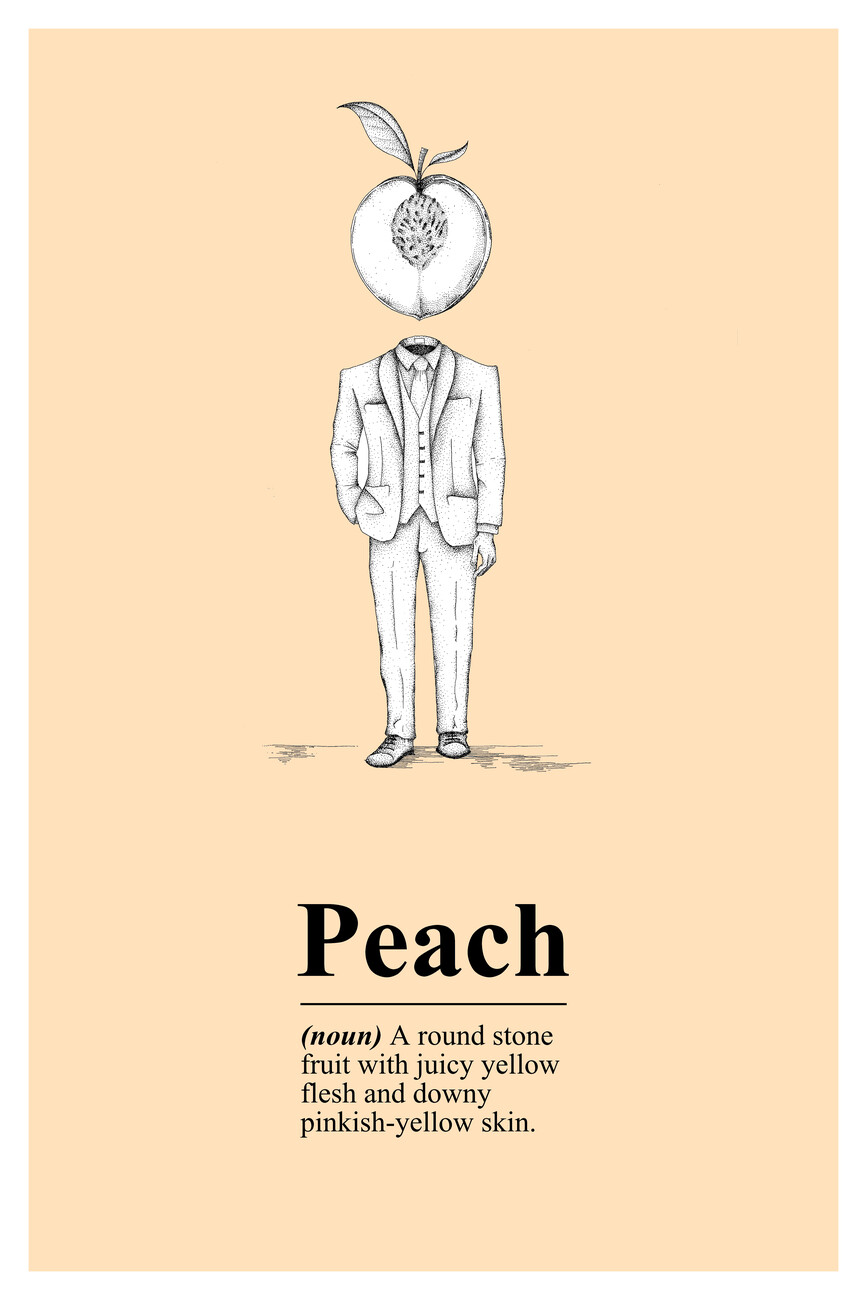 Illustration Peach