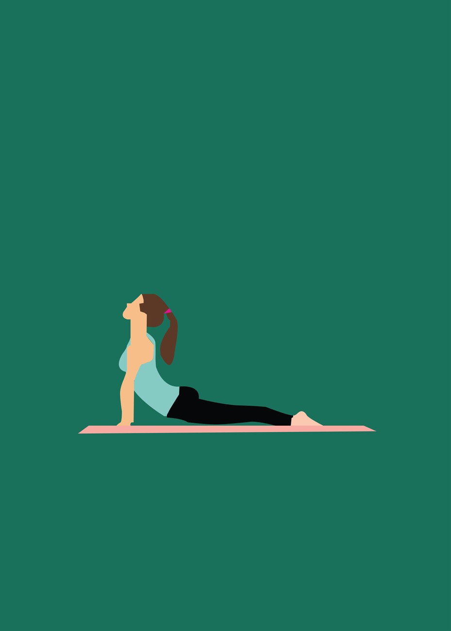 Illustration Yoga Mindfulness