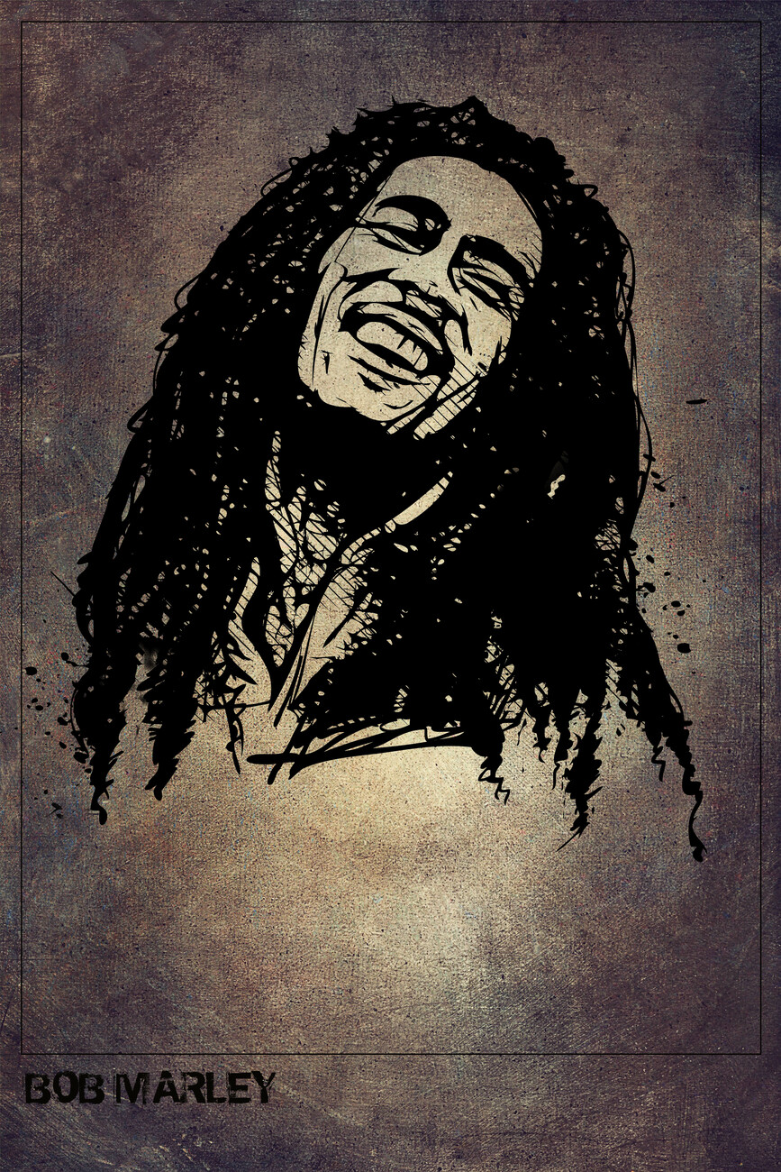 Bob marley cartoon HD phone wallpaper  Pxfuel