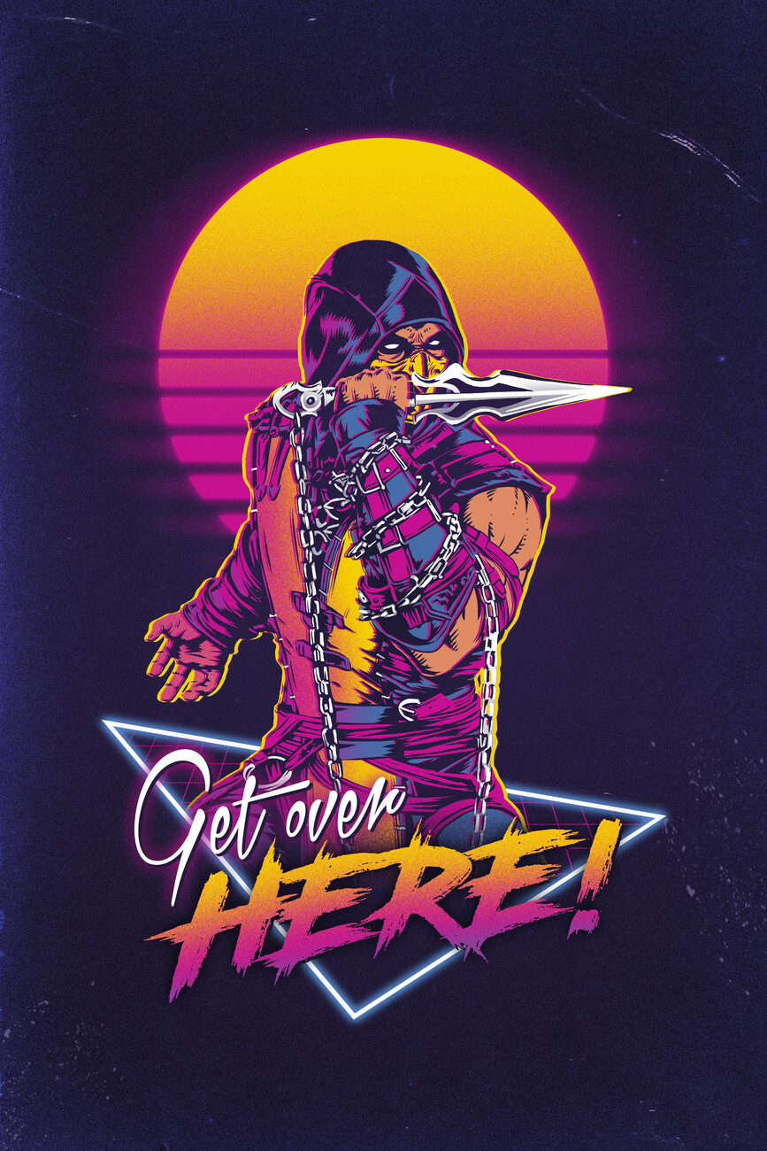 Poster Get over here!, Presentes & Merchandising