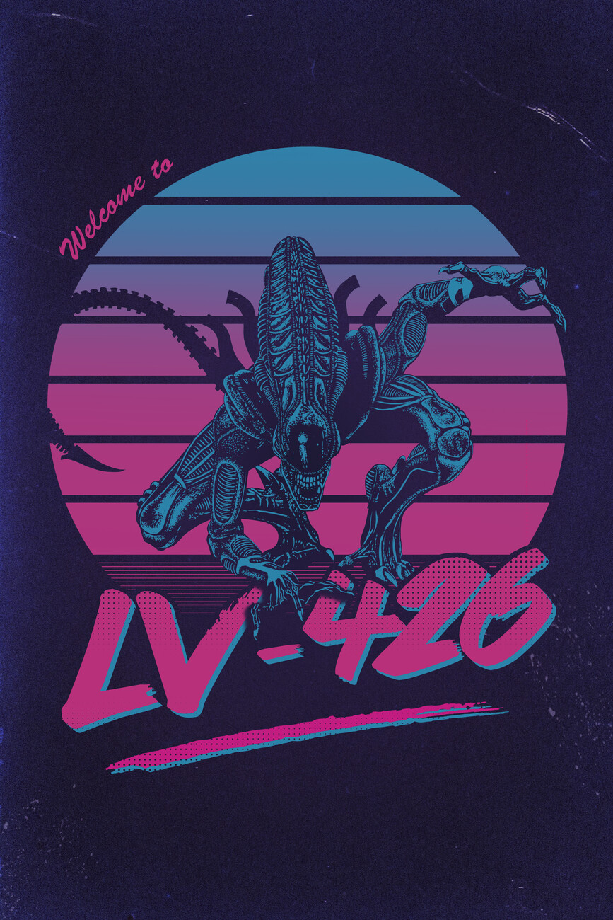 Welcome to lv-426 Wall Mural