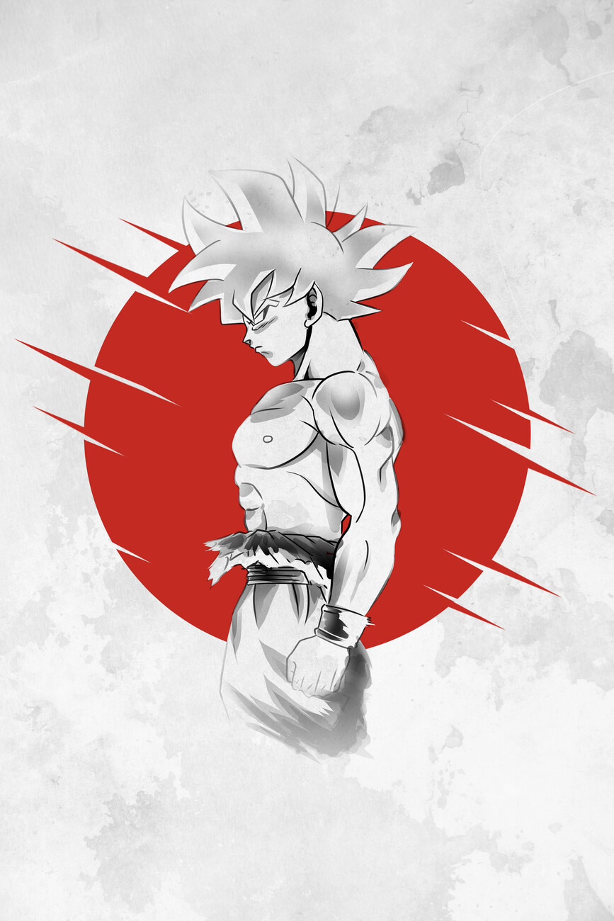 Wall Art Print Ultra instinct, Gifts & Merchandise