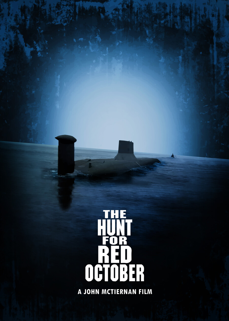 the hunt for red october poster