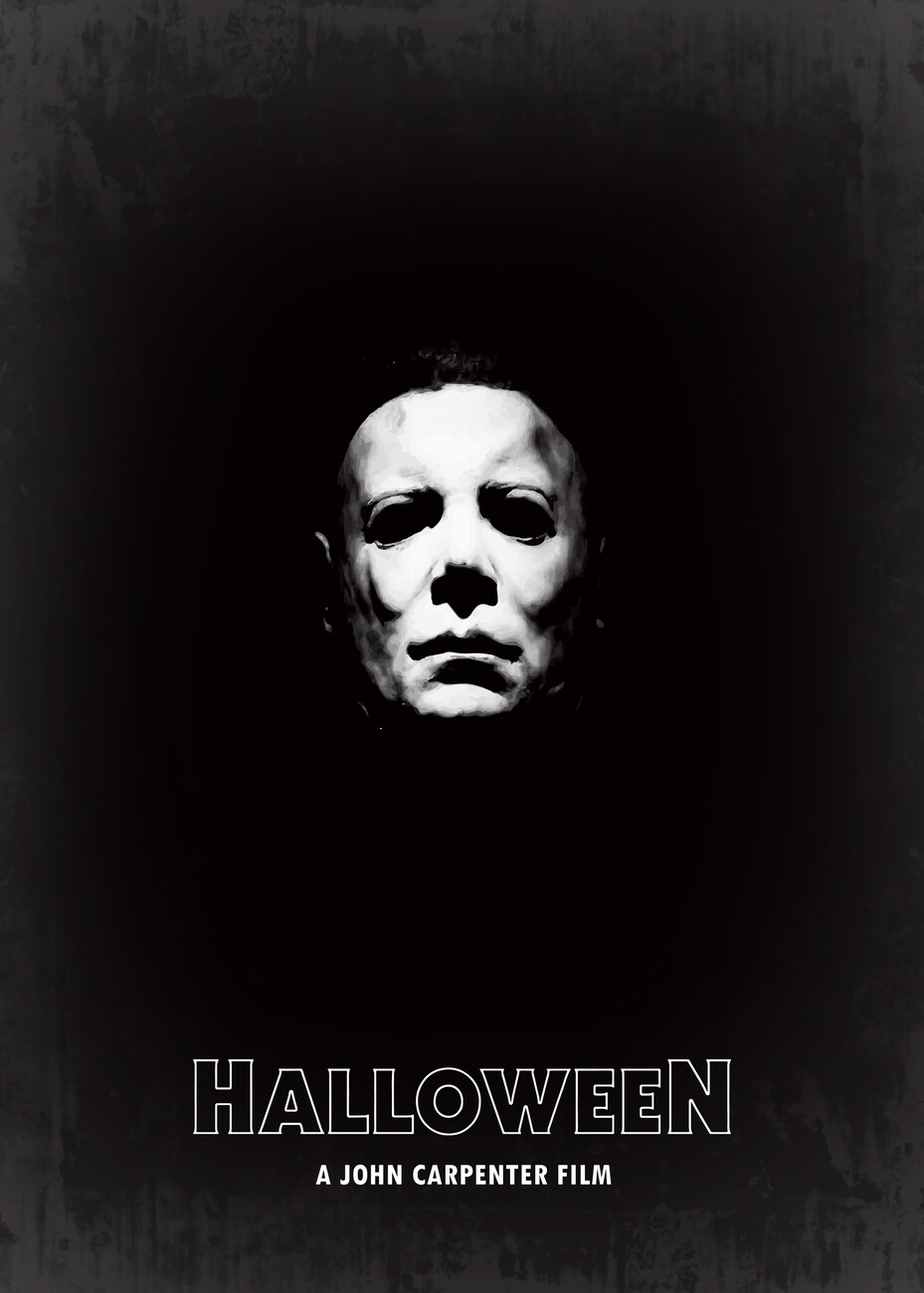 Wall Art Print | White Masked Killer | UKposters