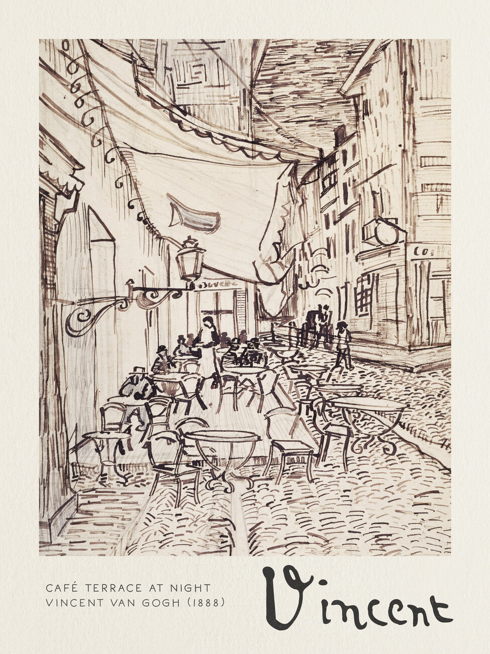 Van Gogh Cafe Terrace at Night grande tasse