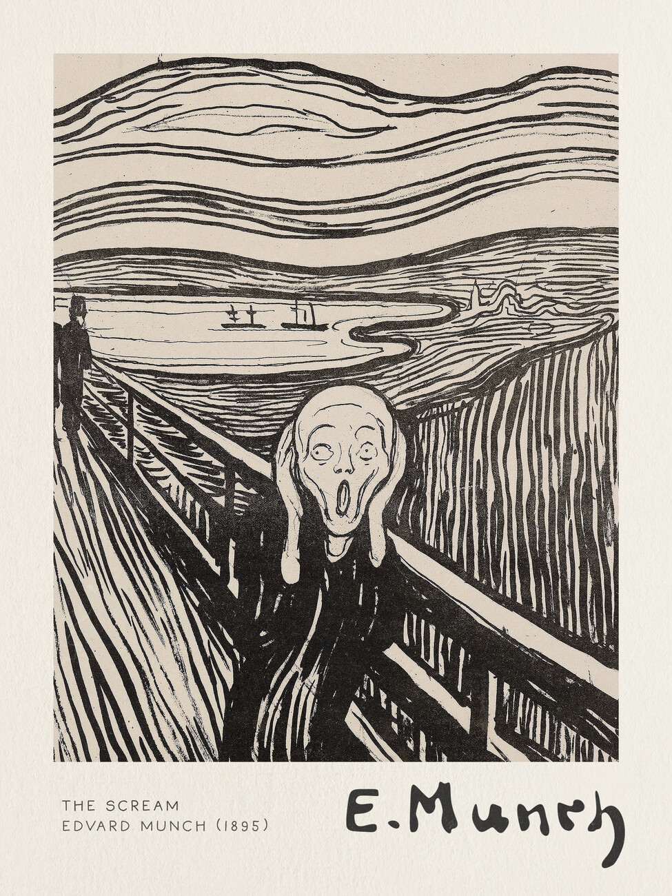 the scream wallpaper art