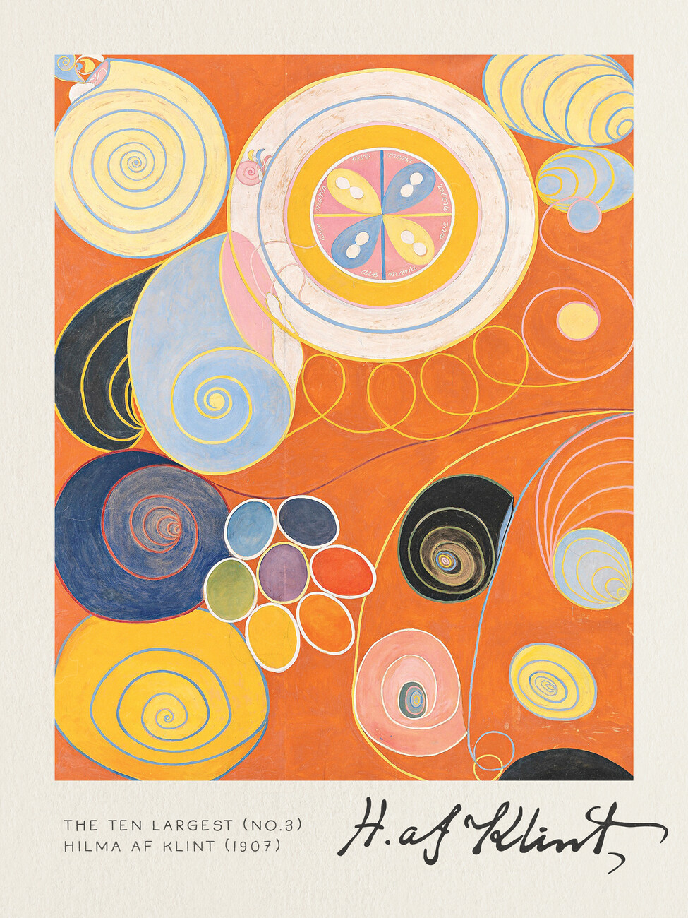 Obrazová reprodukce The Ten Largest (No 3) - Hilma af Klint, (30 x 40 cm)