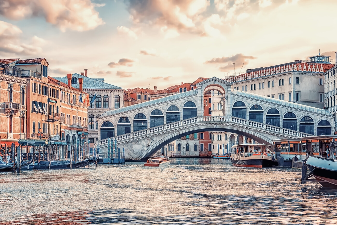 Ponte di Rialto  Poster, Stampe Artistiche, Carta da Parati