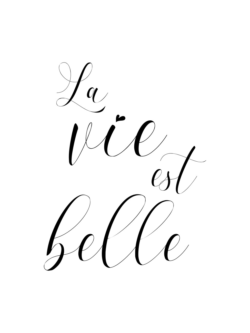 Wall Art Print | belle Europosters vie | La est