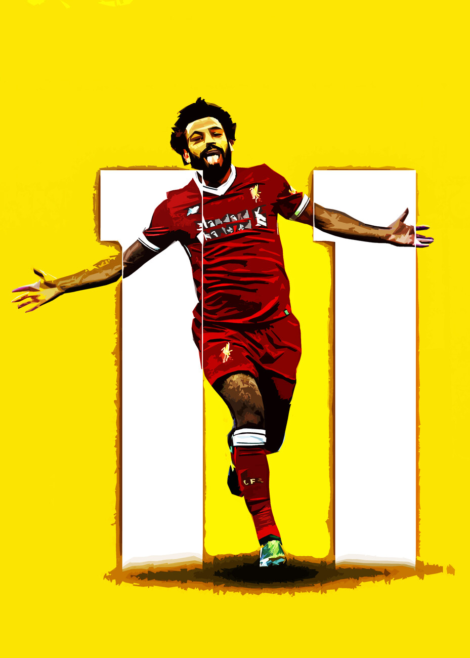 Poster, quadro Liverpool player #2 | Regalos, merch | Posters