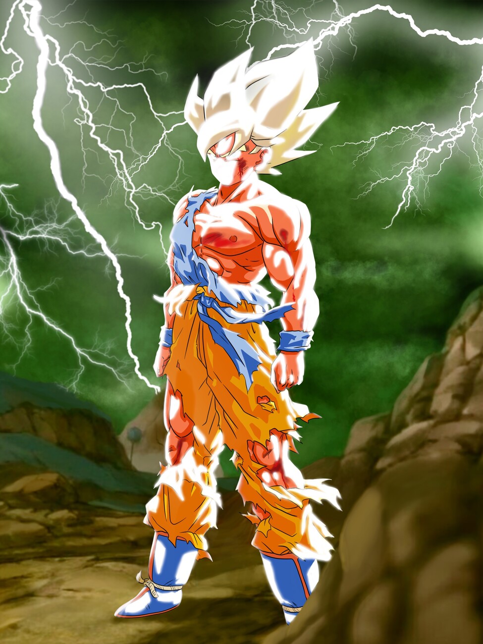 Dragon Ball Z Goku Super Saiyan Anime Poster – My Hot Posters