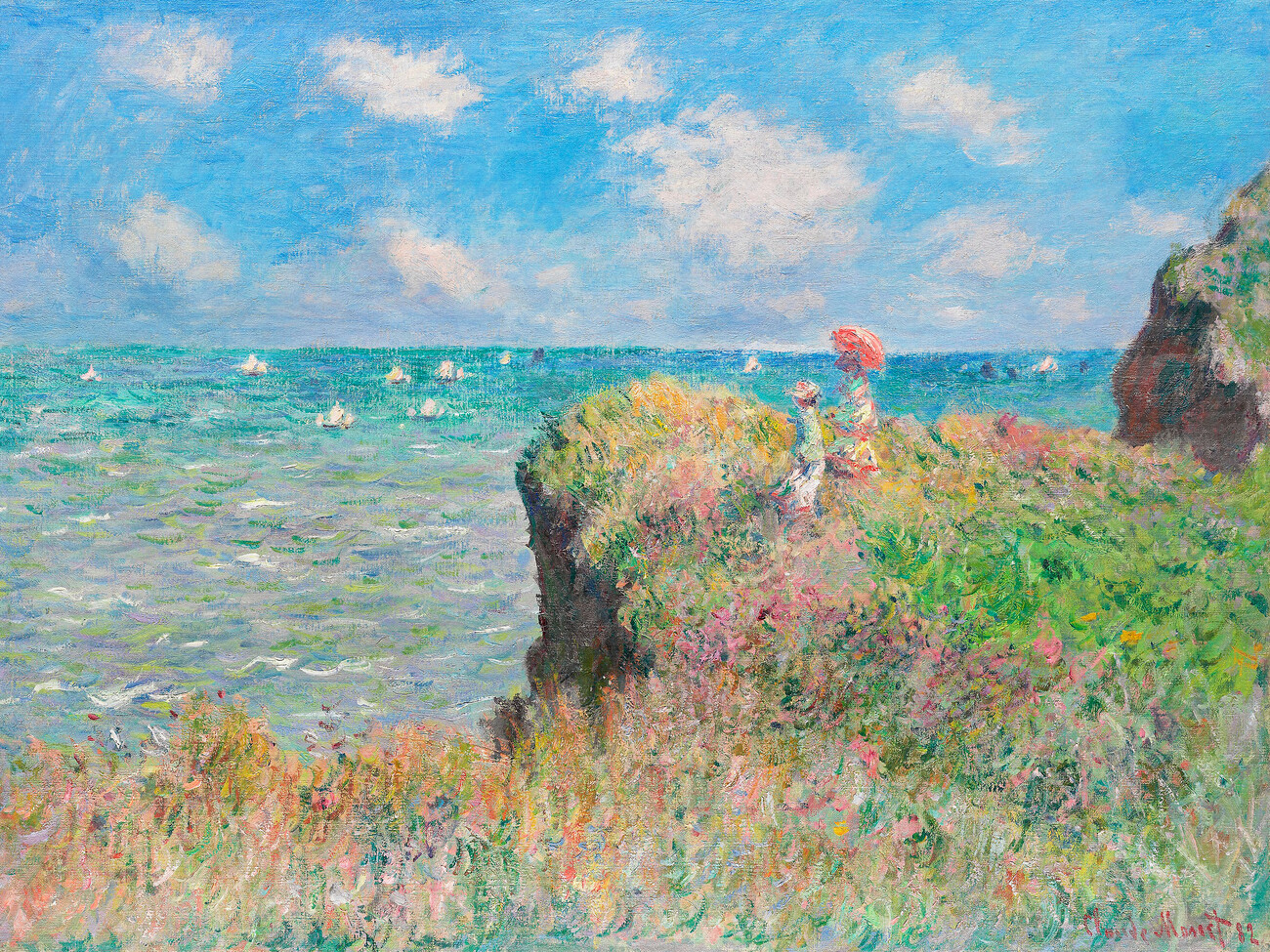 Quadri Claude Monet art XX stampe famose su tela