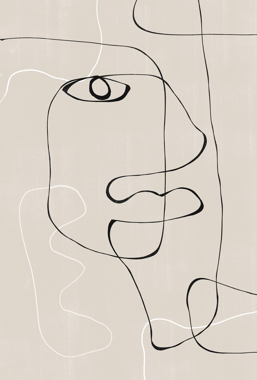 Illustration Abstract Face No1.