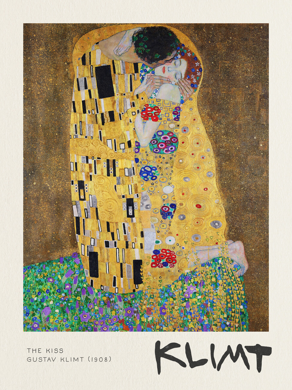 kiss painting klimt