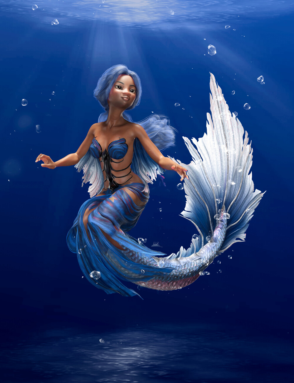 Mermaid Velvet Poster Set* – Inspire-Create