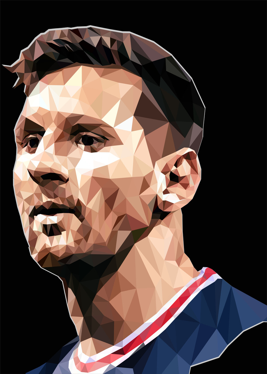 botsen Kosmisch cap Poster, art print Lionel Messi | Cadeau's & Merch | Europosters