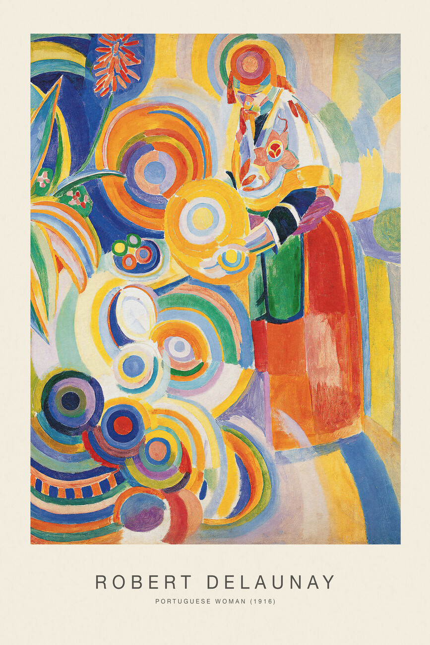 Fine Art Print Portuguese Woman (Special Edition) - Robert Delaunay