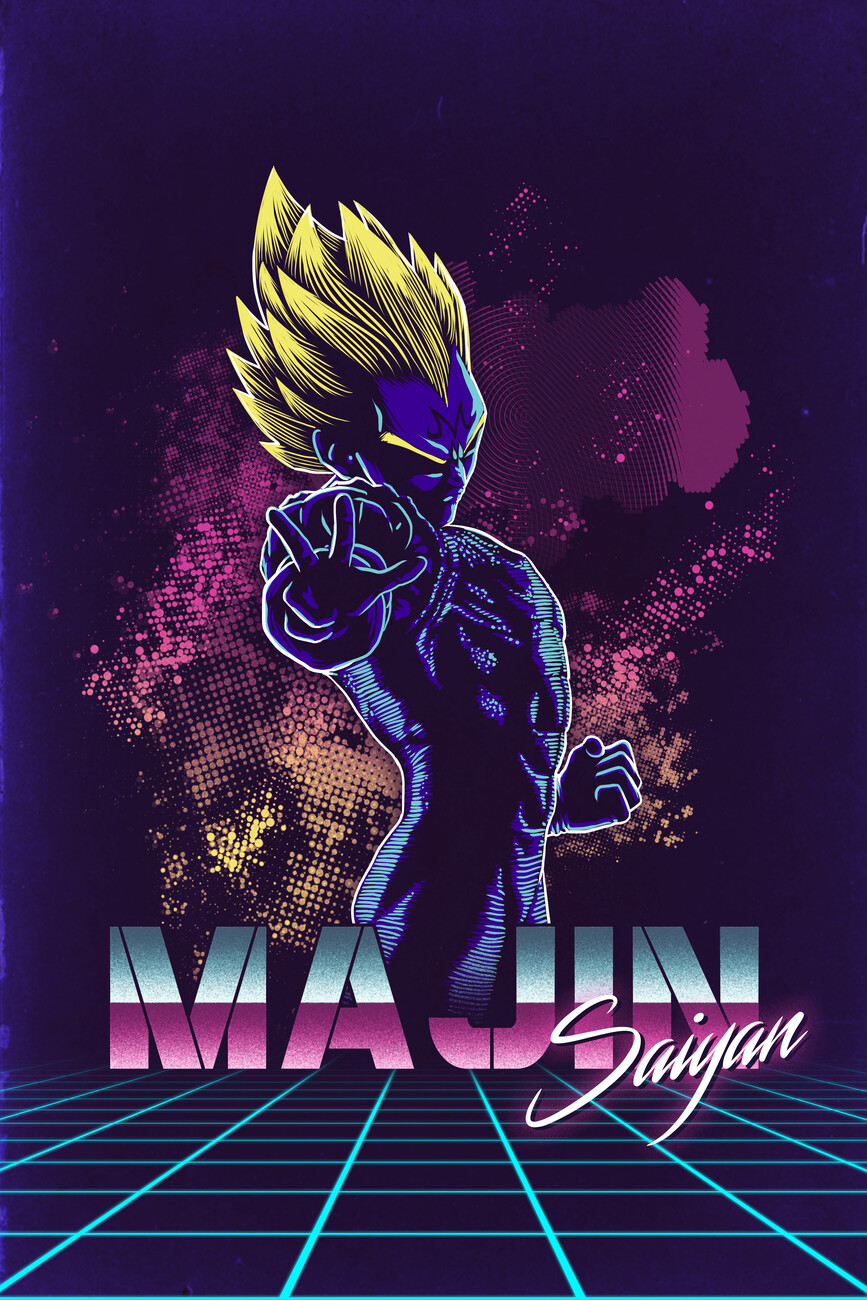 Dragon Ball Z Majin buu | Art Board Print