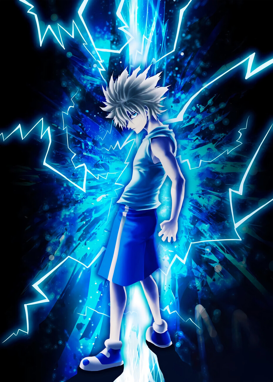 Killua godspeed art wallpaper by Gojo0o0o0o0o0o - Download on ZEDGE™ | 6d4d