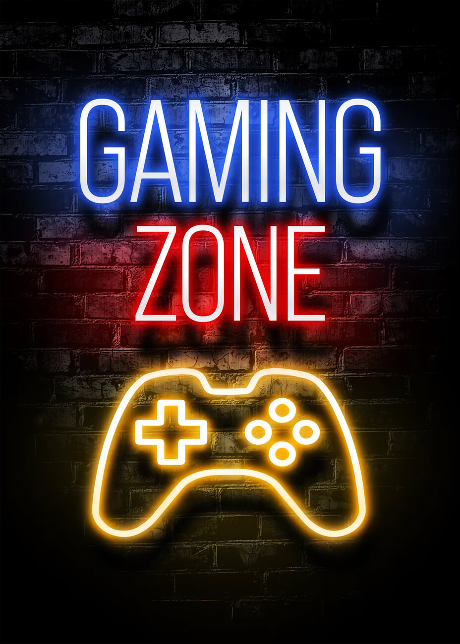 Stampa d'arte Gaming Zone