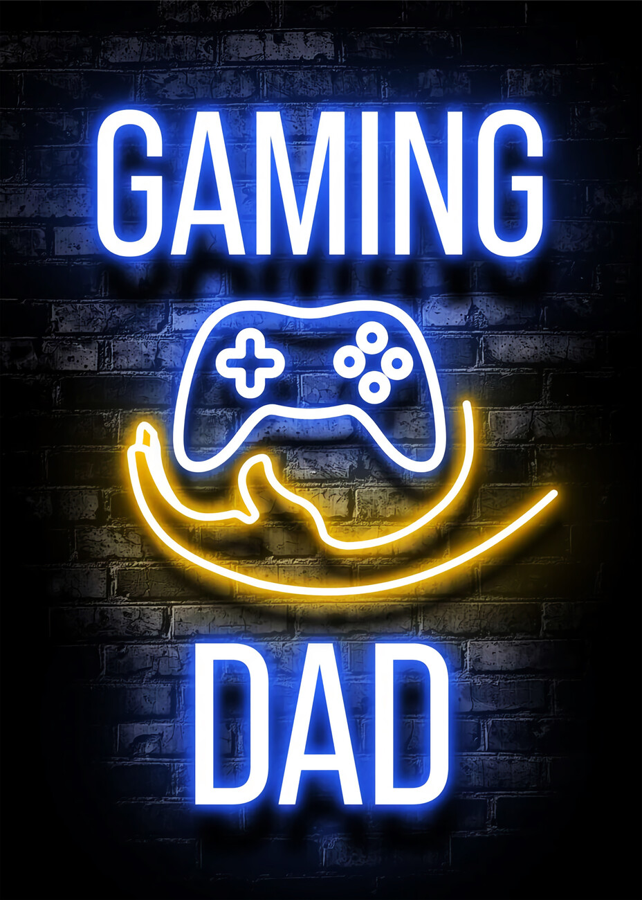 Gamer Dad Sticker