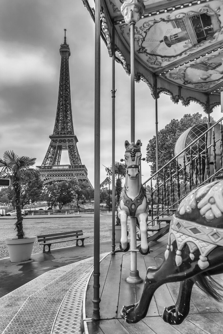 Art Photography Typical Paris | monochrome