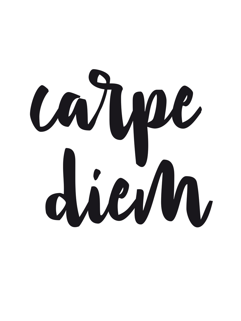 Illustration Carpe diem