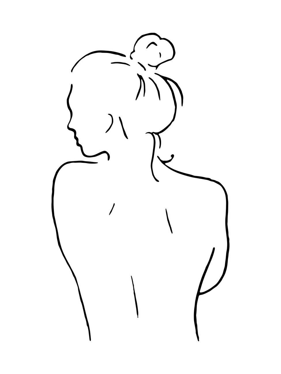 Tutorial of drawing female body. Drawing the human body, step by step  lessons., Tutorial of drawing