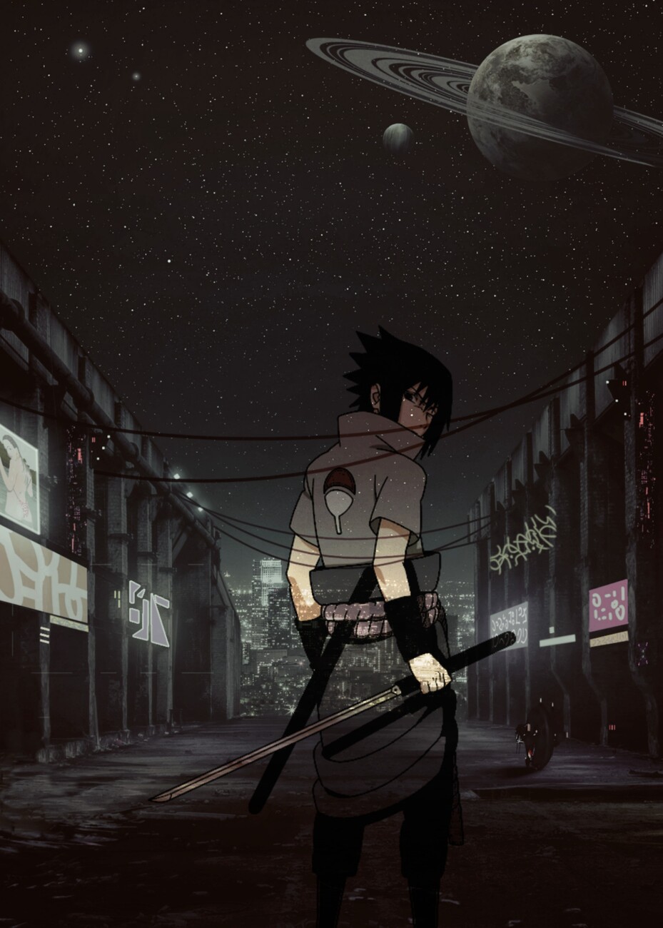 Naruto Fan-Art Imagines Sasuke in Some Iconic Anime Art Styles