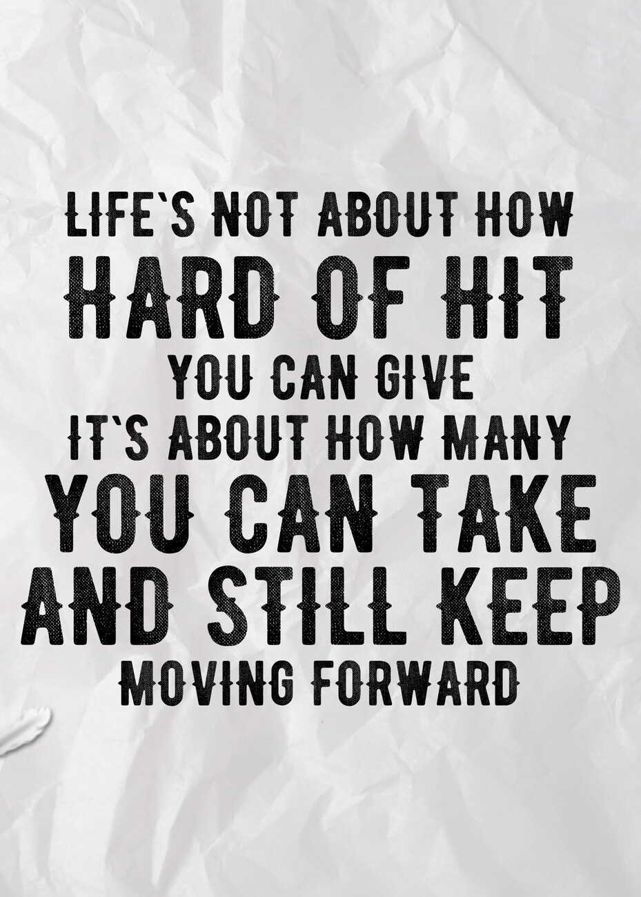 Poster Affiche Still Keep Moving Forward Inspirational Motivational