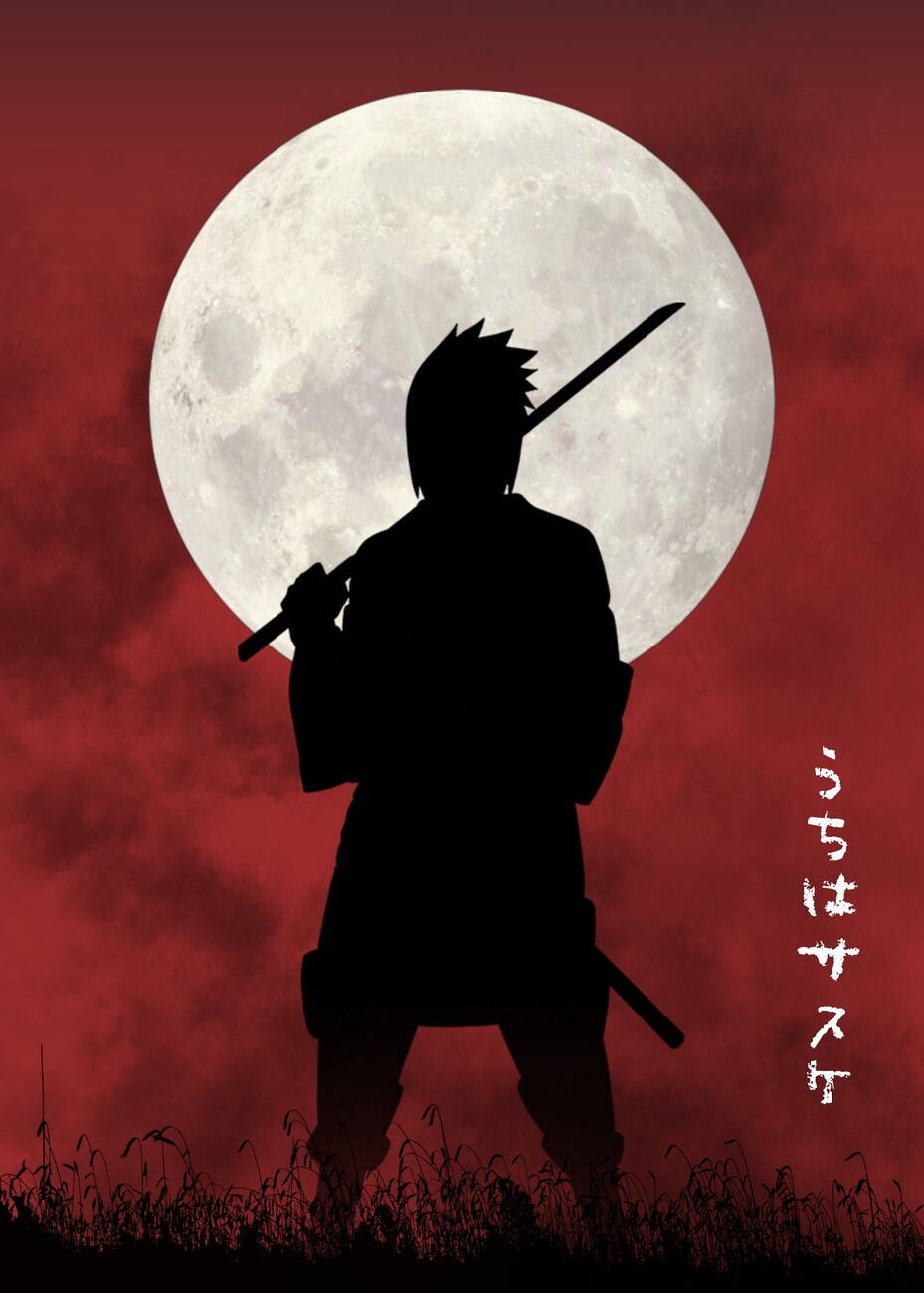 Poster Sasuke Life Evolution - Affiche ou Cadre