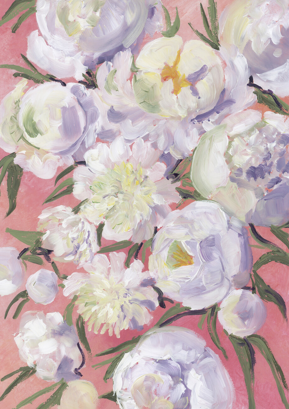 Ilustrace Kinsly painterly bouquet