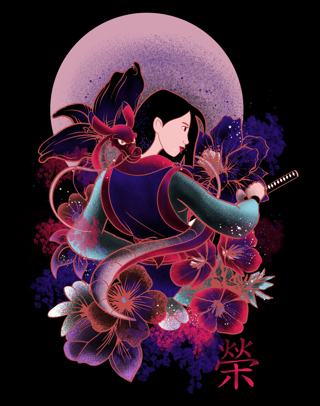 mulan warrior wallpaper