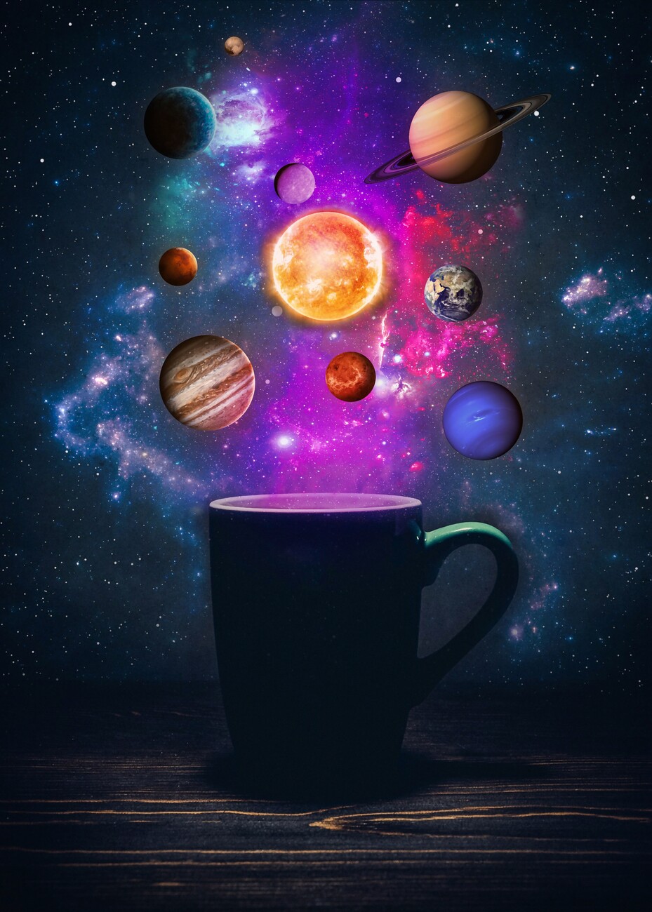 solar system artwork